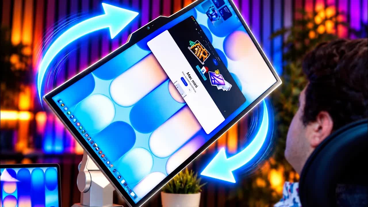 CyboPal ONE: The 4K robotic monitor that follows your every move