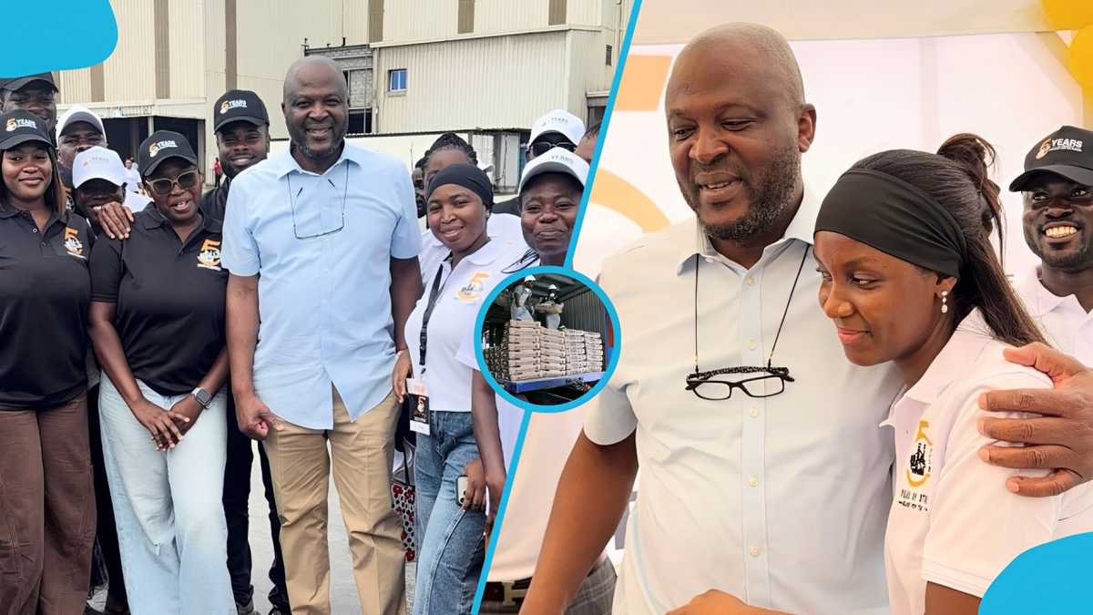Ibrahim Mahama’s daughter rewards all Dzata Cement workers with a ...