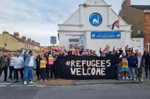Restore Britain stall 'disrupted' by campaigners in town