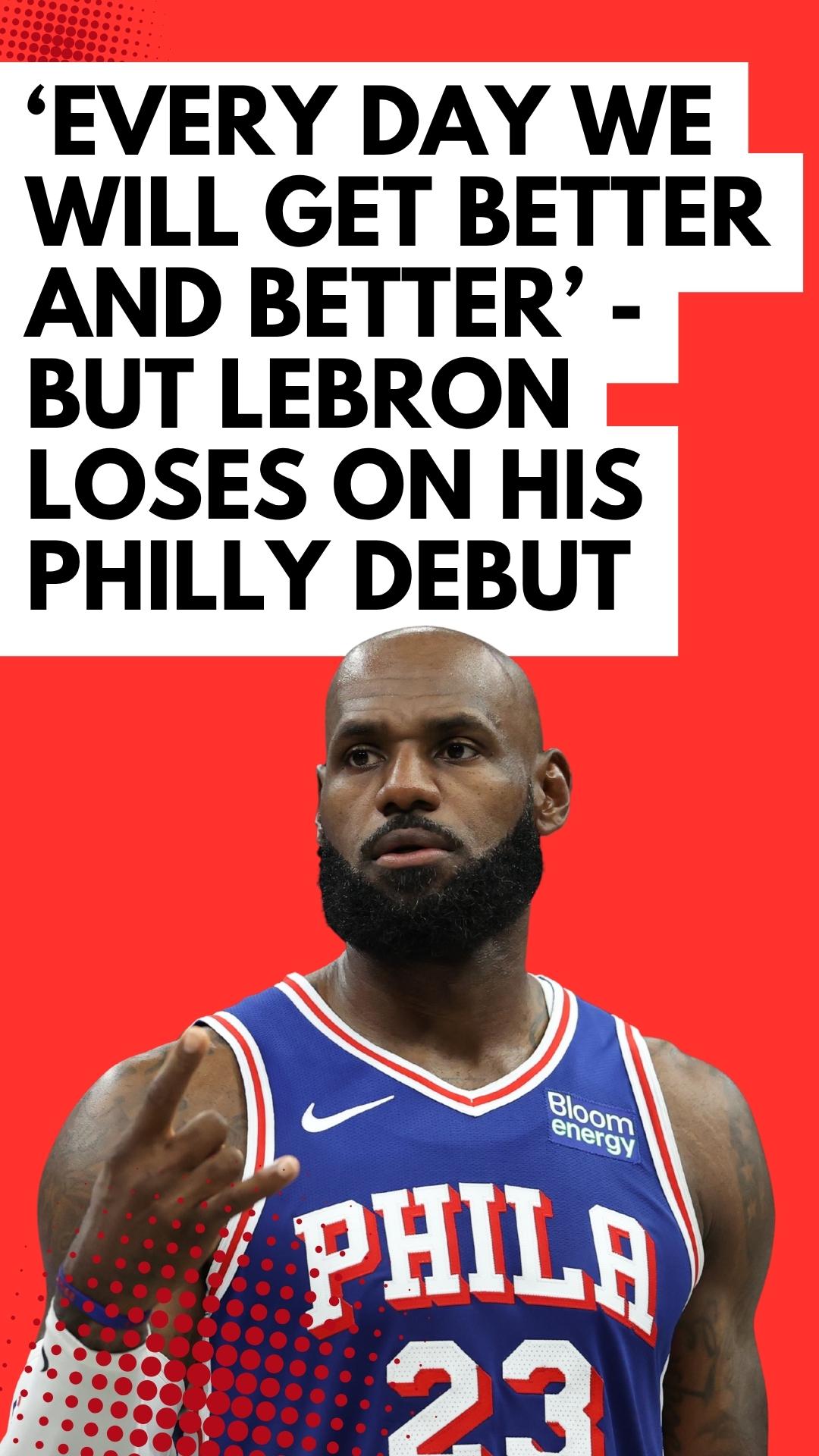 SNTVPLAY vertical basketball NBA LeBron Philly