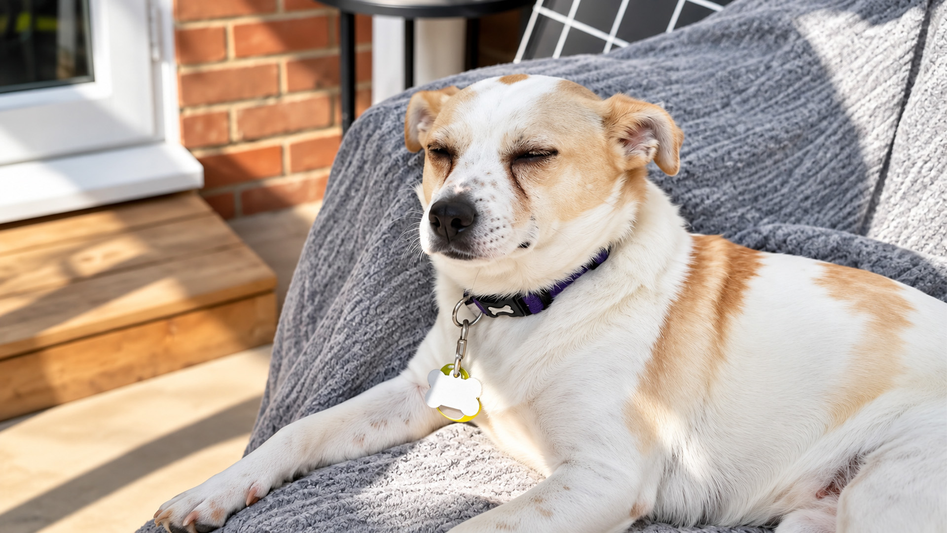 This forgotten dog needed time to heal