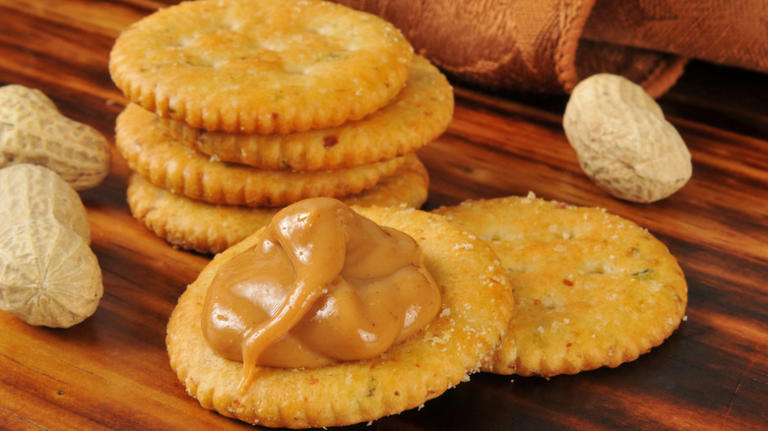 If you have a sleeve of Ritz crackers, peanut butter, and chocolate ...