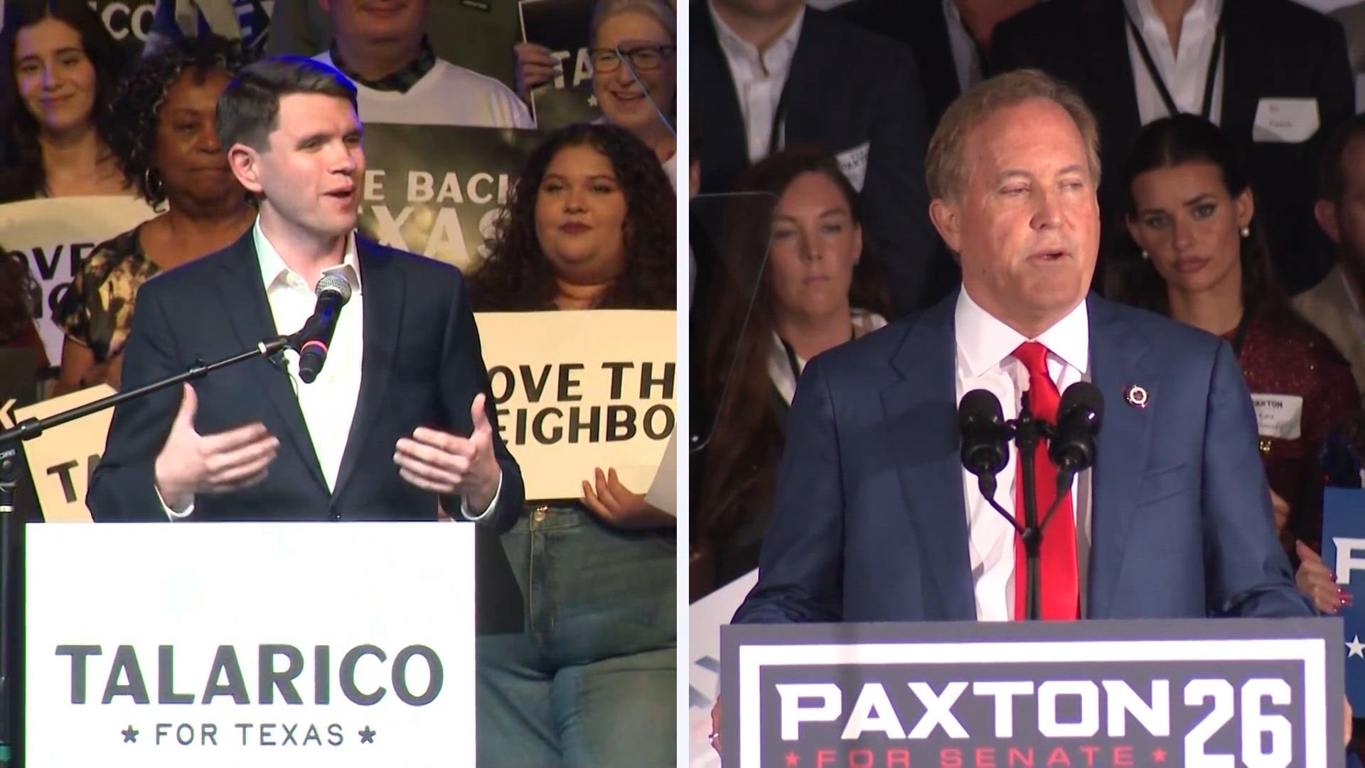 President Trump calls for Paxton-Talarico debate in Texas Senate race