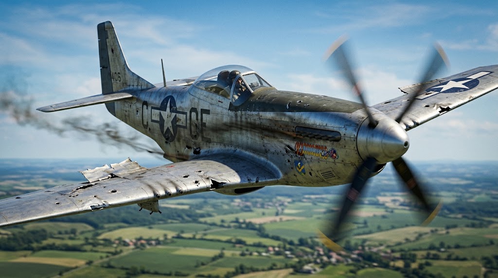 Grover Siems - The P-51 pilot who was declared dead and survived