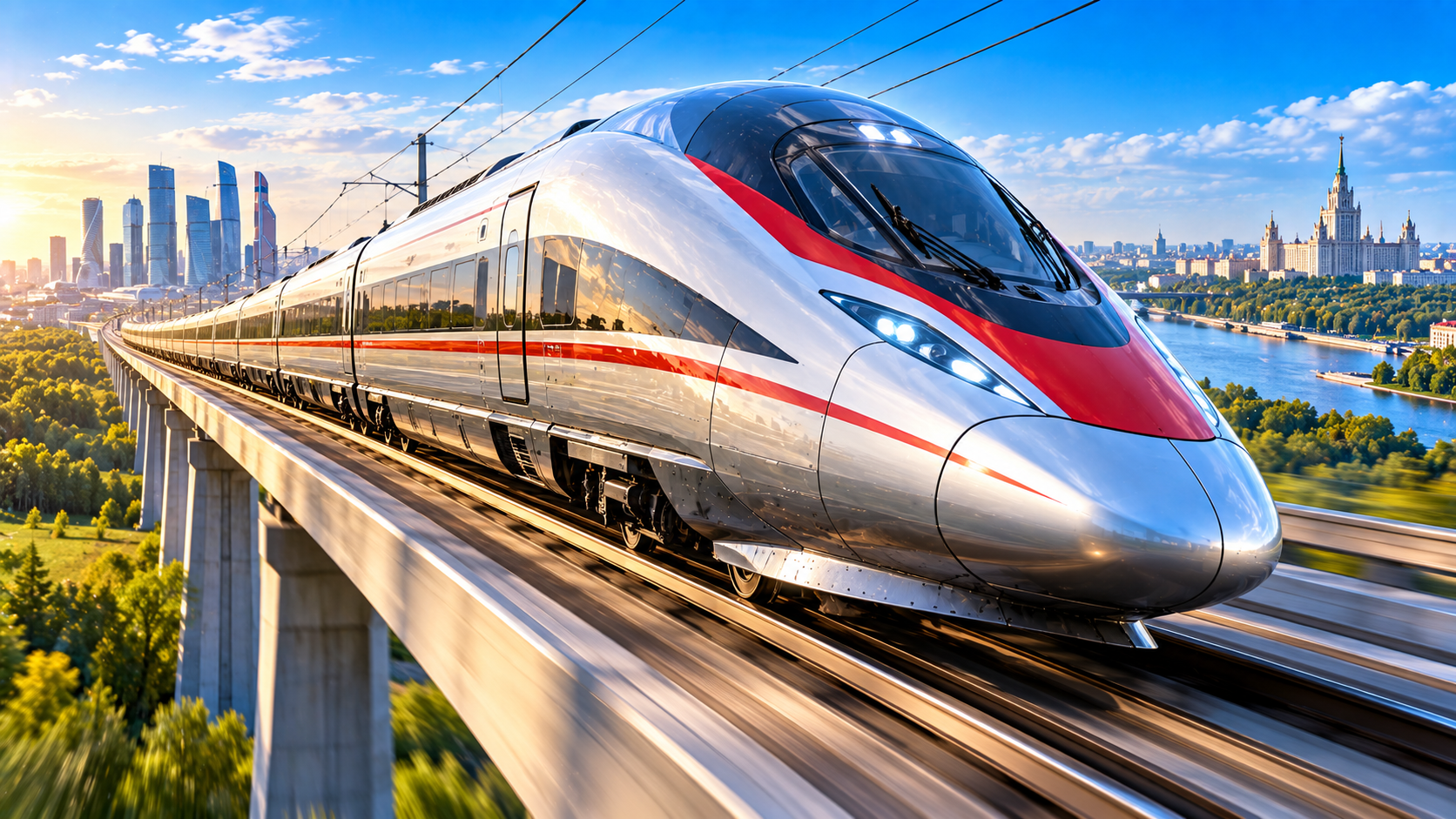 Russia’s high-speed rail - The $18B Moscow to St. Petersburg megaproject