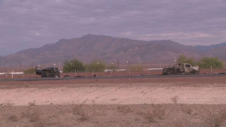 Two killed in wrong-way crash on I-15 near Las Vegas Motor Speedway