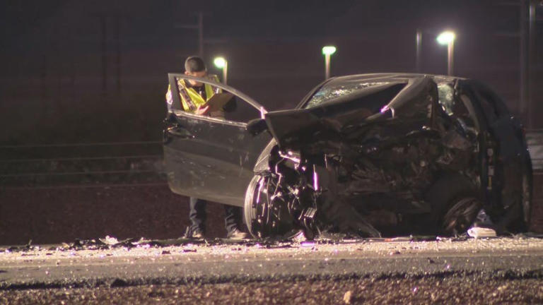 Two killed in wrong-way crash on I-15 near Las Vegas Motor Speedway