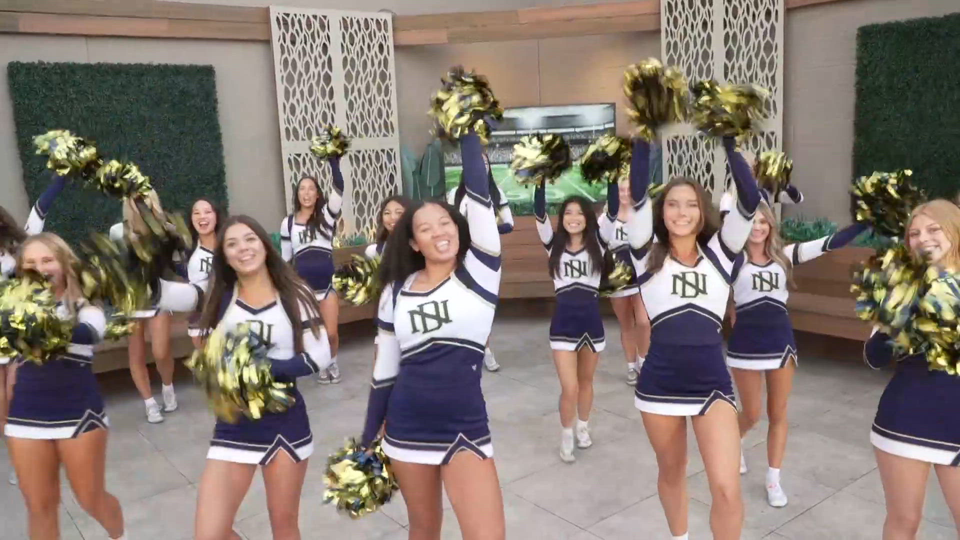 Del Norte cheer excited for homecoming game against Oceanside
