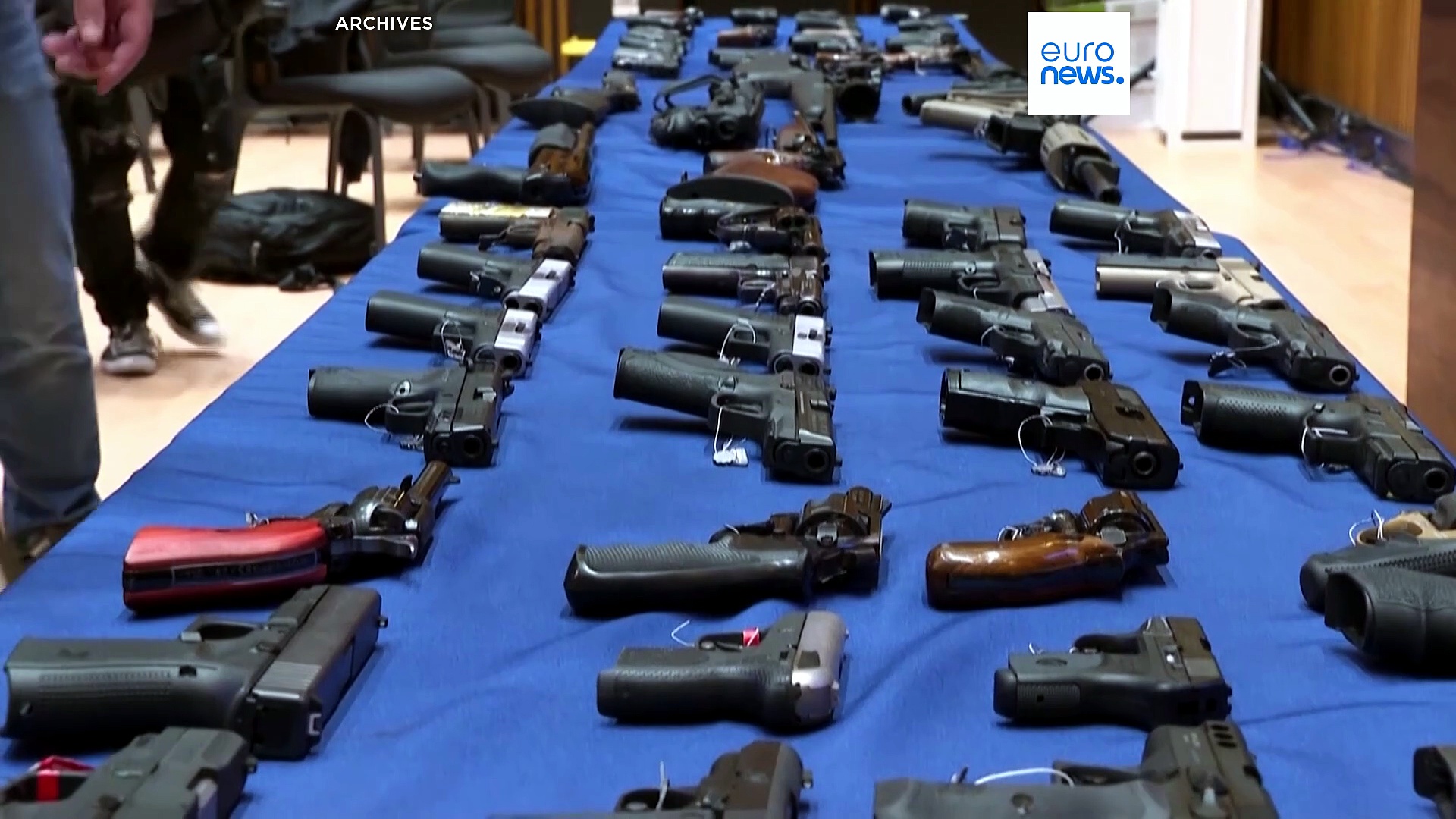 Interpol operation seized 2,800 illegal firearms across Europe and Asia
