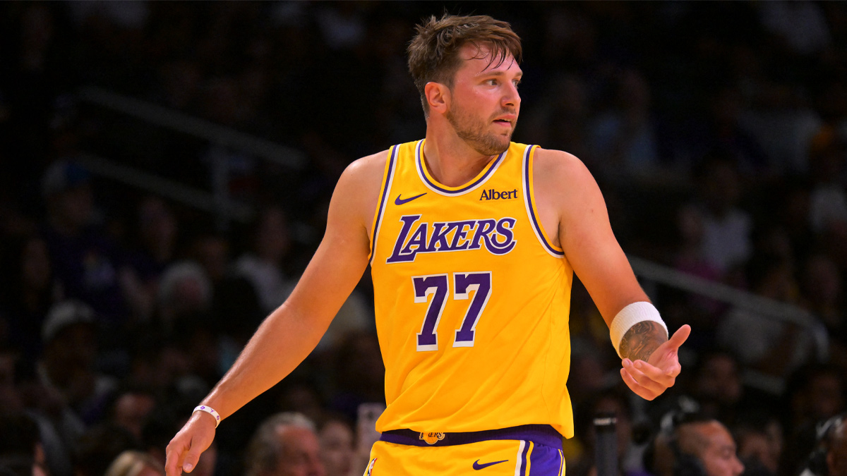 It’s only preseason, but nothing will stop Lakers’ Luka Doncic from ...