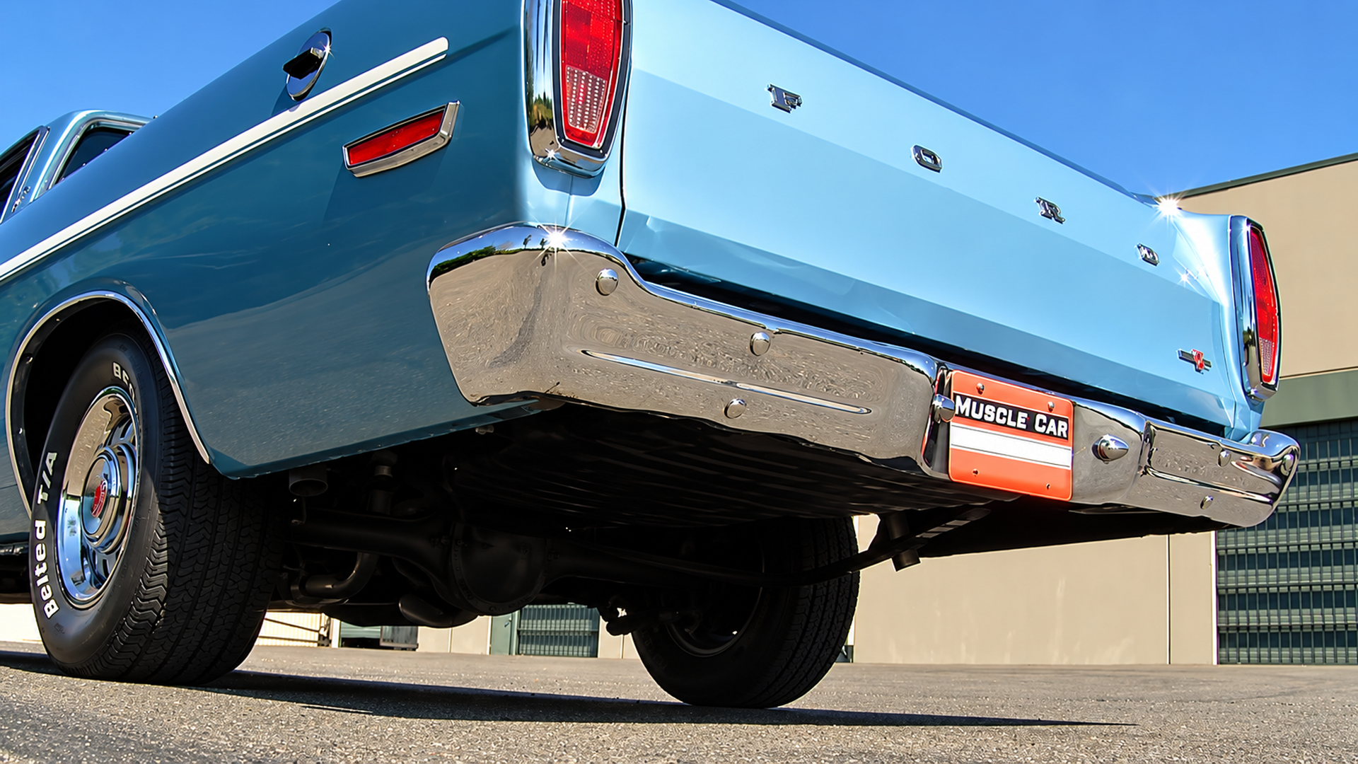 When Ford put a 428 Cobra Jet V8 in a Ranchero GT