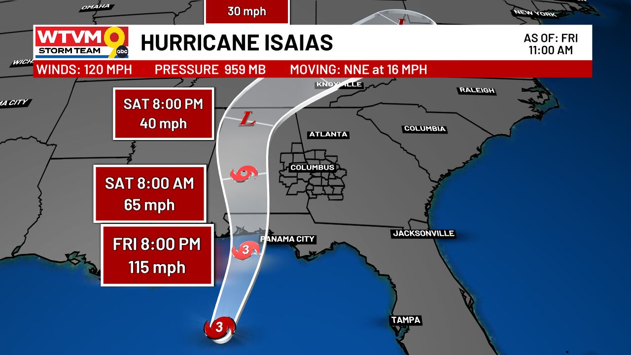 Alert Center Action Day: Strong wind, heavy rain, tornado threat from Hurricane Isaias
