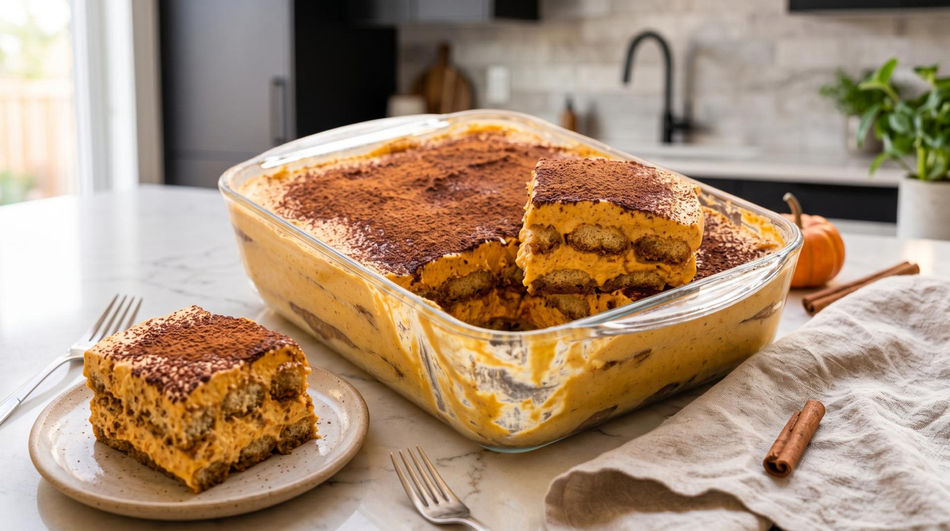 Un tiramisu à la citrouille : une délicieuse recette venue d'Italie ...