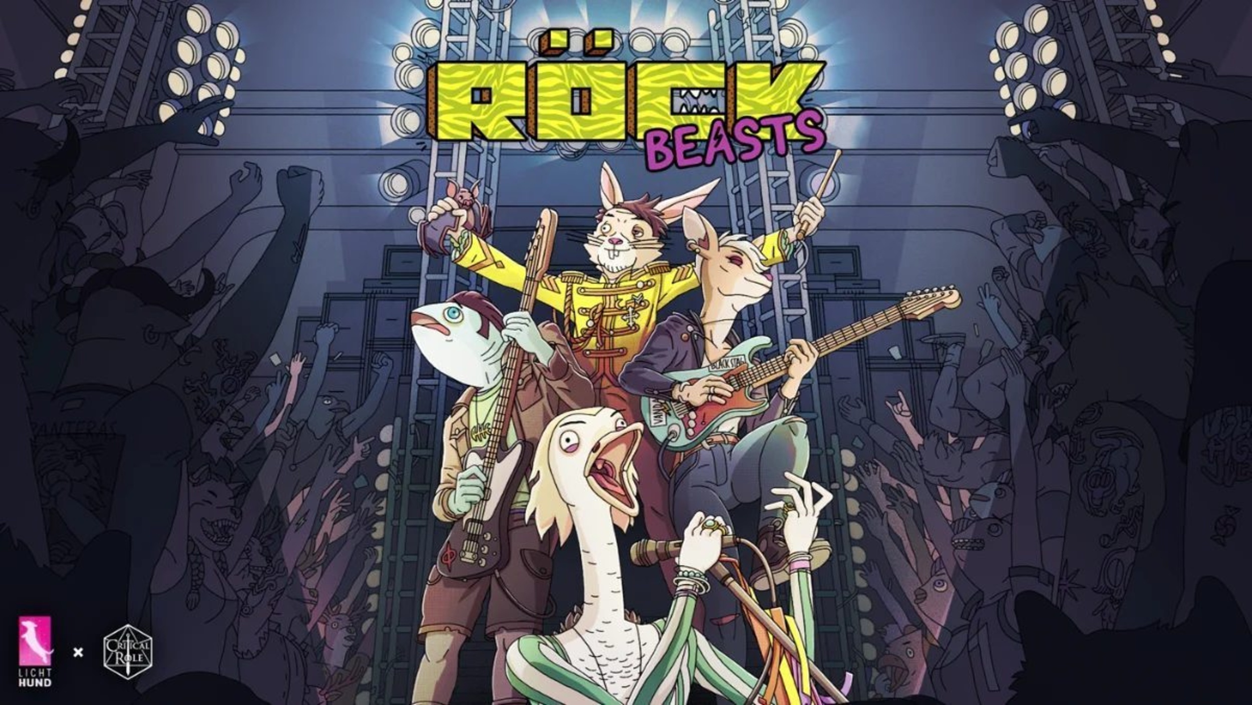 Critical Role's new video game Rockbeasts is a rock band RPG