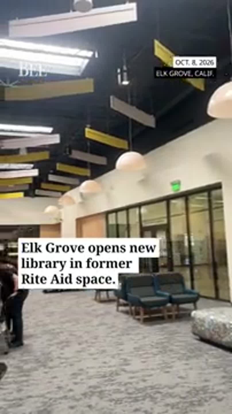 Take a look inside Elk Grove's new library ahead of its grand opening