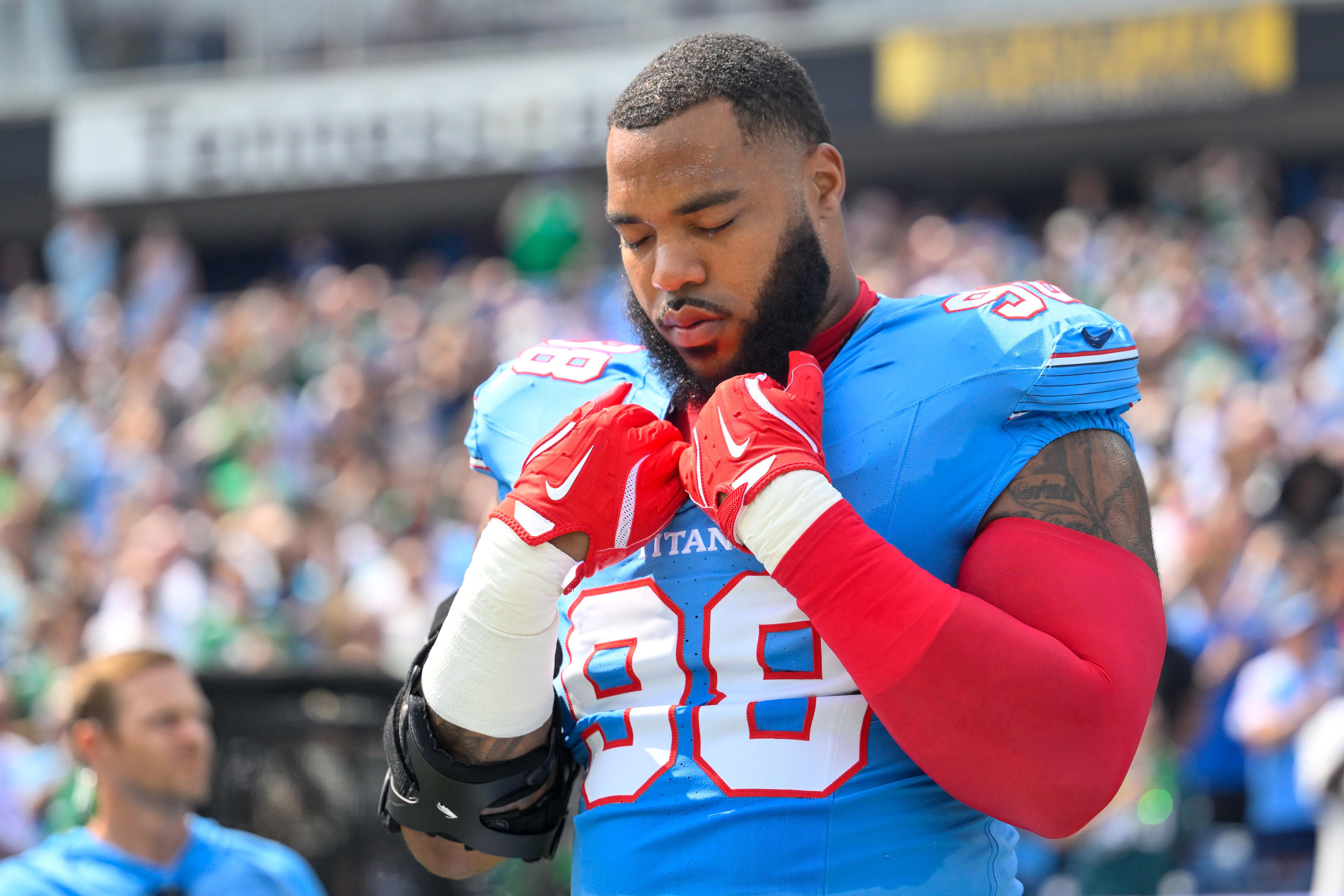 Texans Nick Caley on Titans All-Pro Jeffery Simmons: 