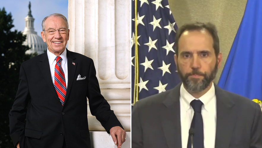 Chuck Grassley rejects call to apologize to Jack Smith, skips Schmitt’s ...