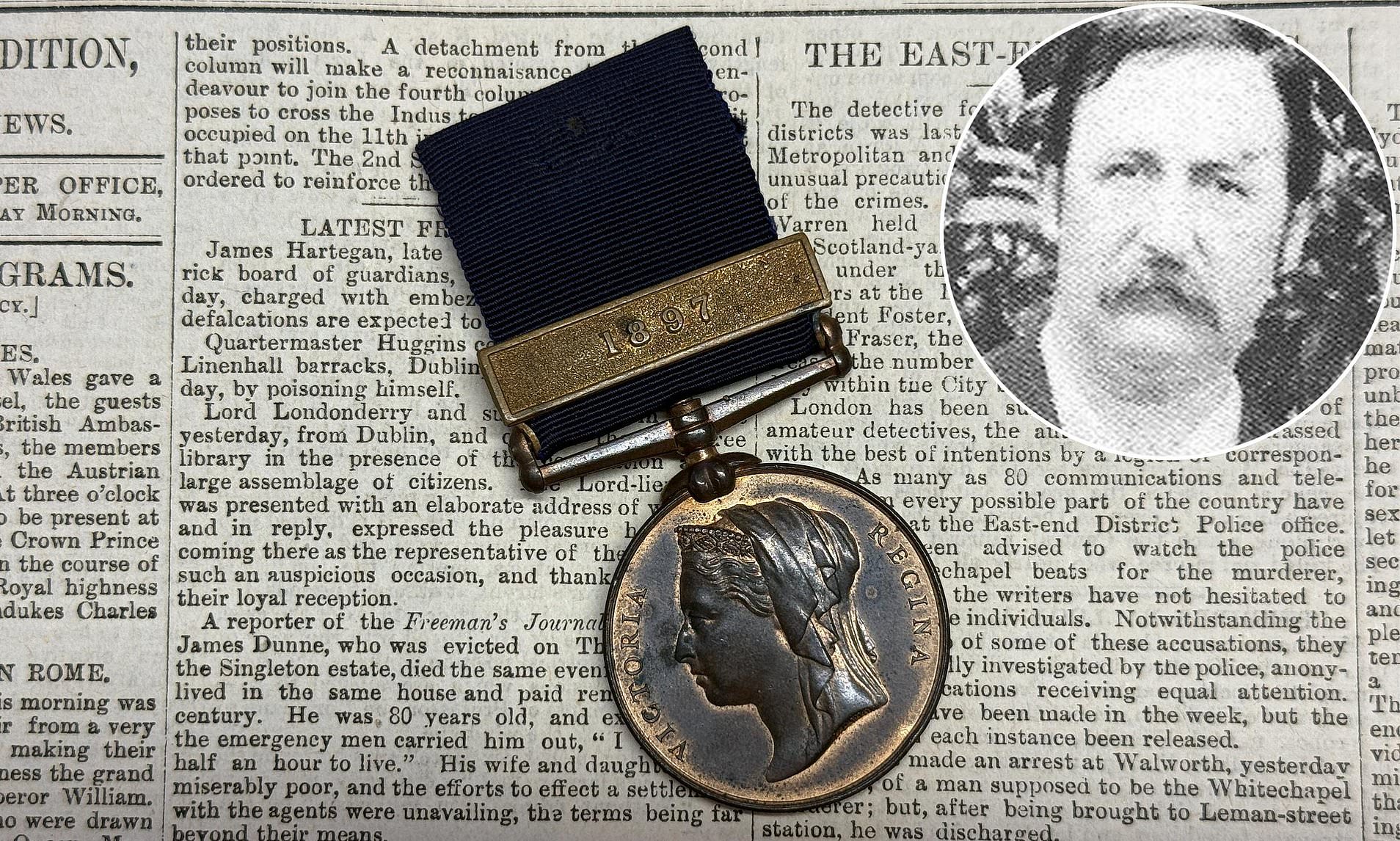 Medal awarded to Scots cop who hunted Jack the Ripper could fetch ...
