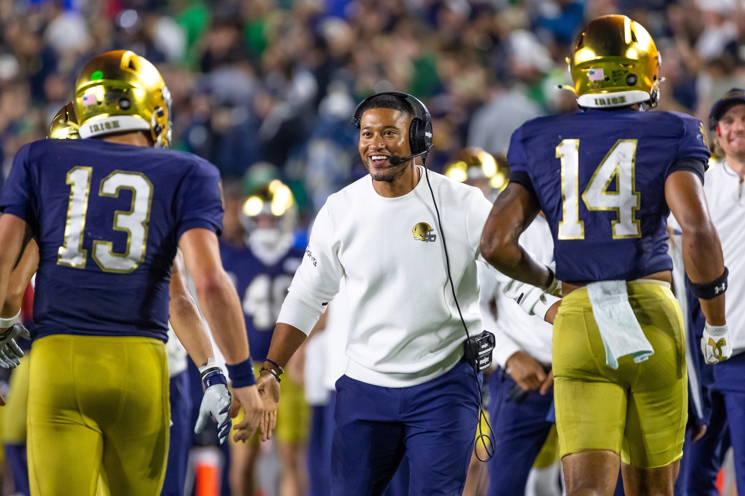 Notre Dame football looking to land two for the price of one with their ...