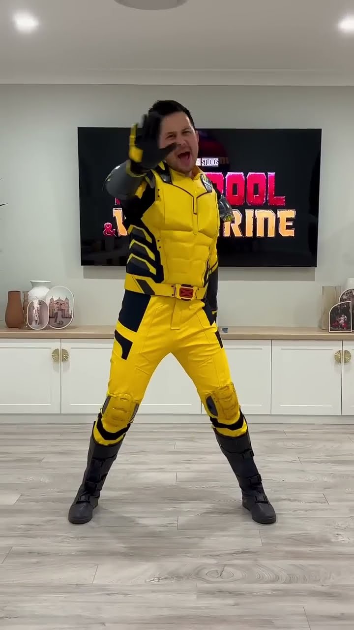 Deadpool & Wolverine bye bye bye NSYNC full dance #DeadpoolAndWolverine ...