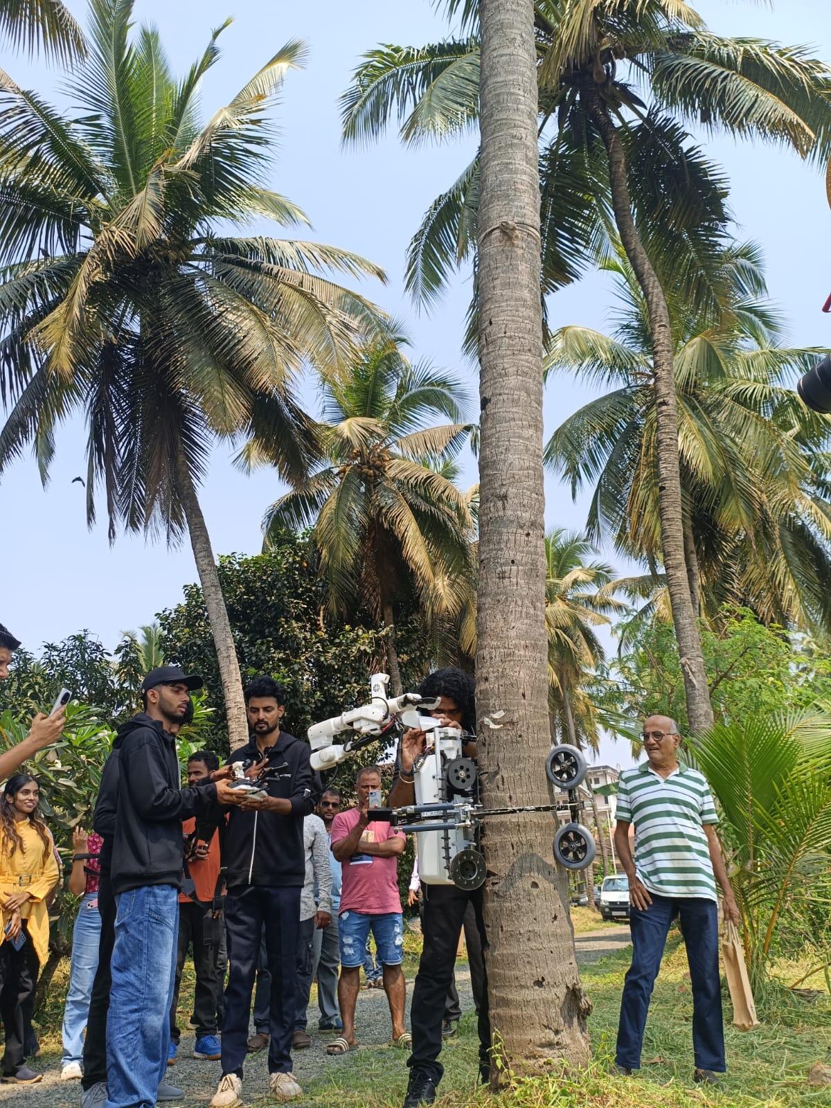 Robots set to give Goa’s coconut harvest a high-tech twist
