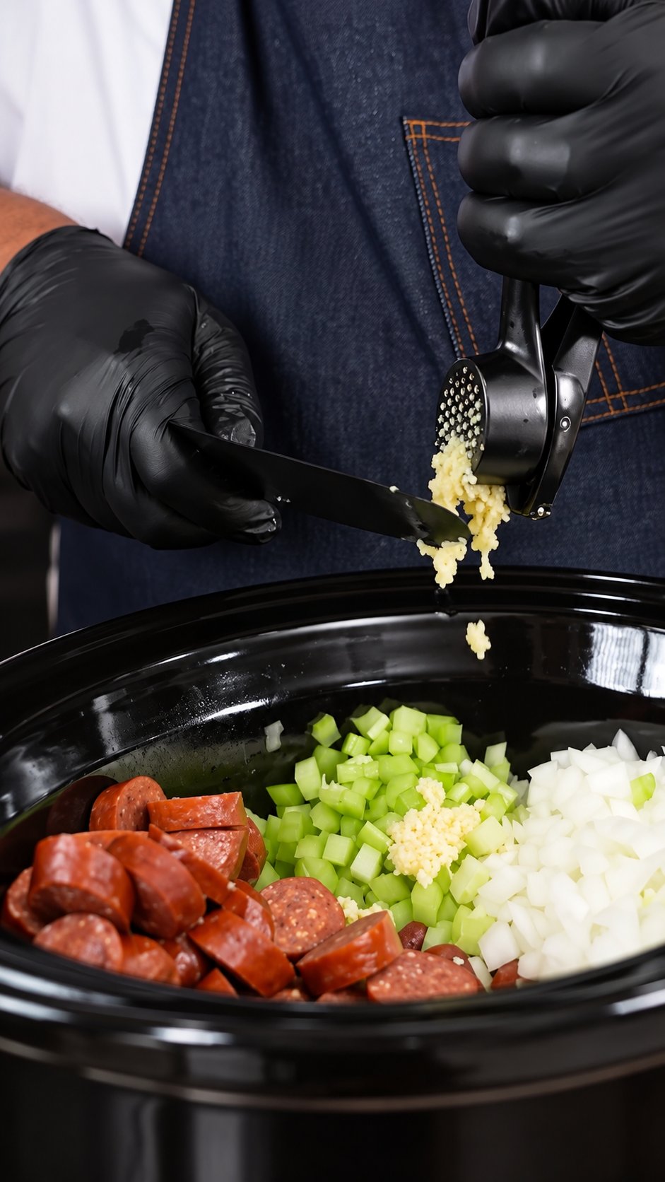 Easy crockpot red beans and rice
