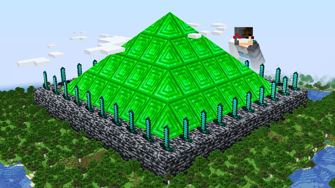 I built a giant illegal base in Minecraft