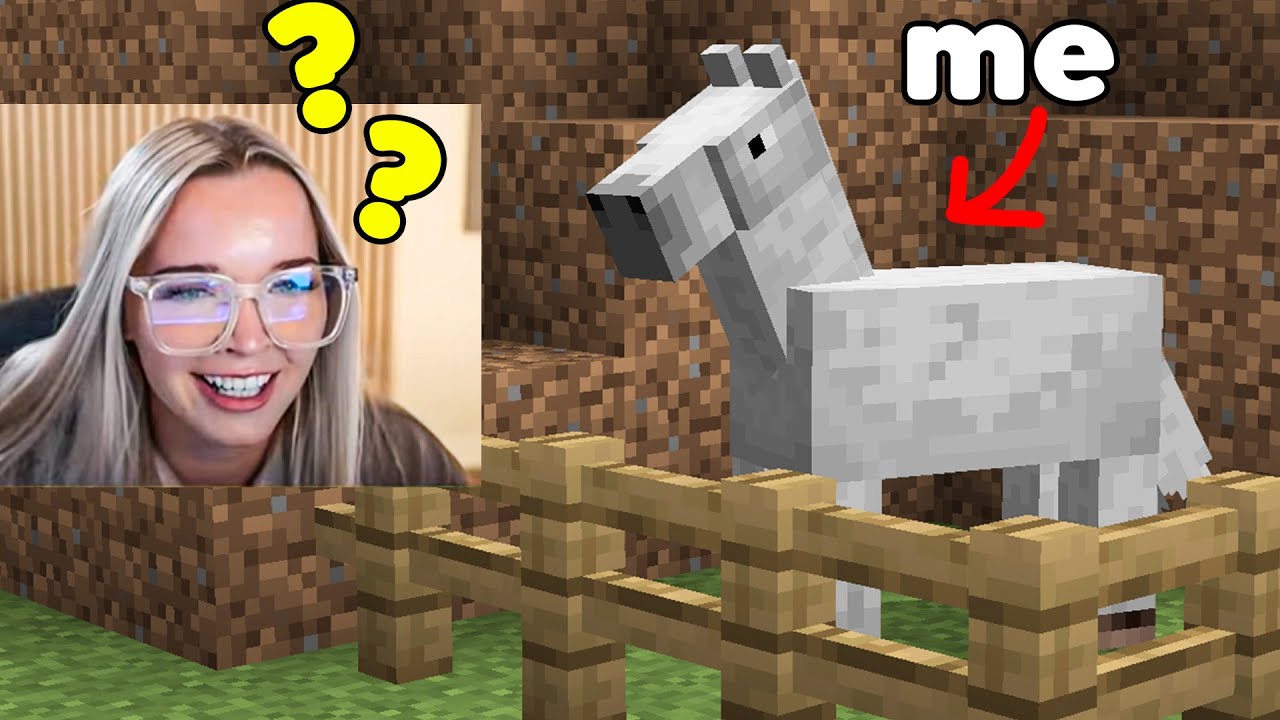 Tricking my girlfriend with a Minecraft disguise mod