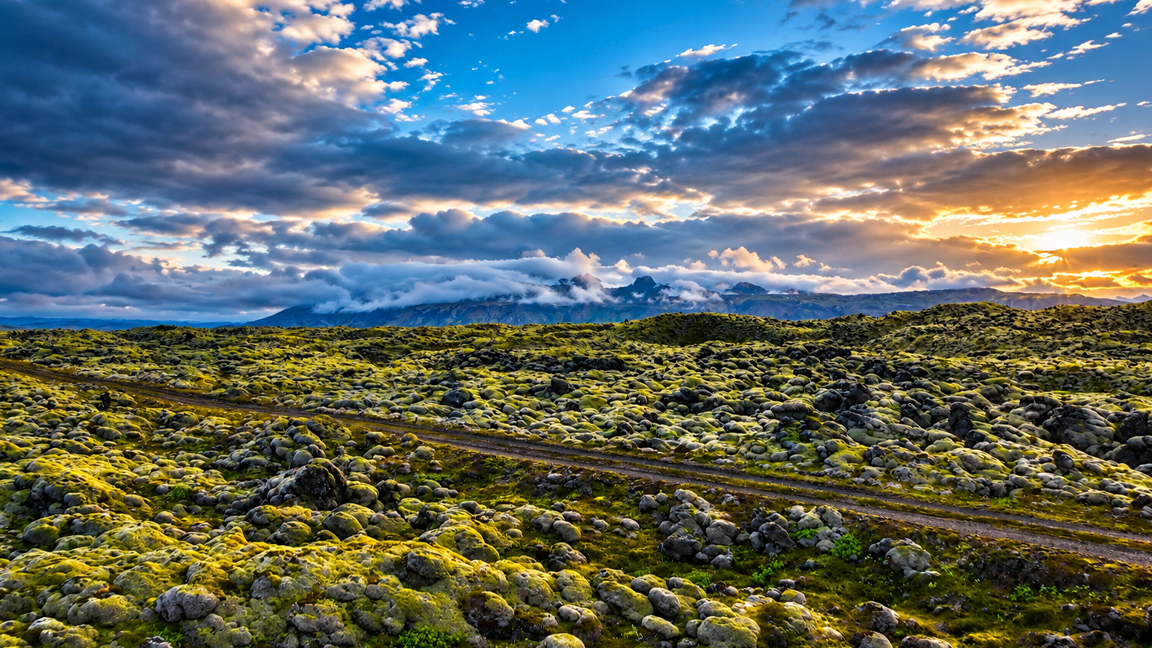 Iceland’s otherworldly fields of lava and moss