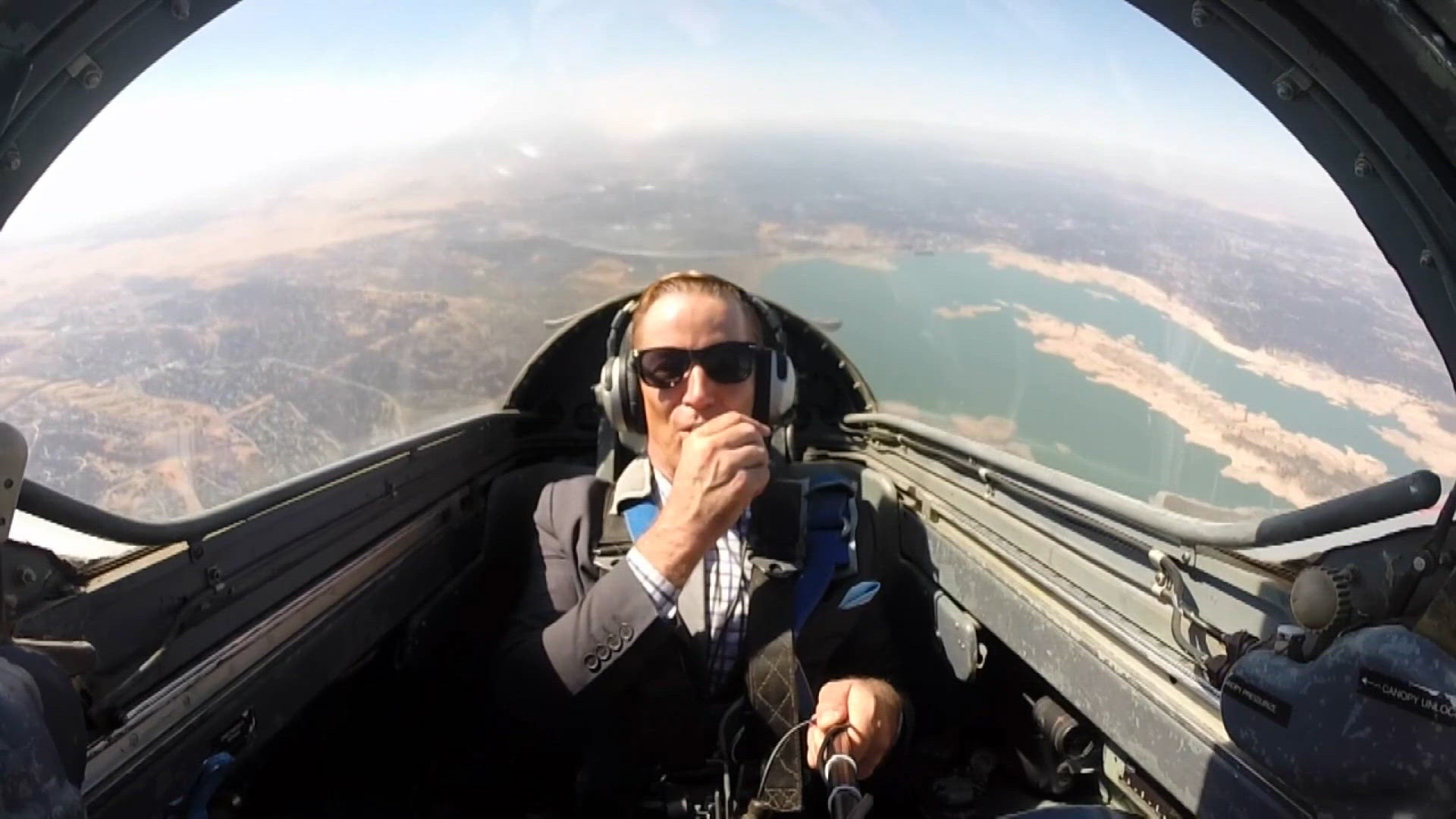 Mark S Allen takes the skies ahead of Thunderbirds