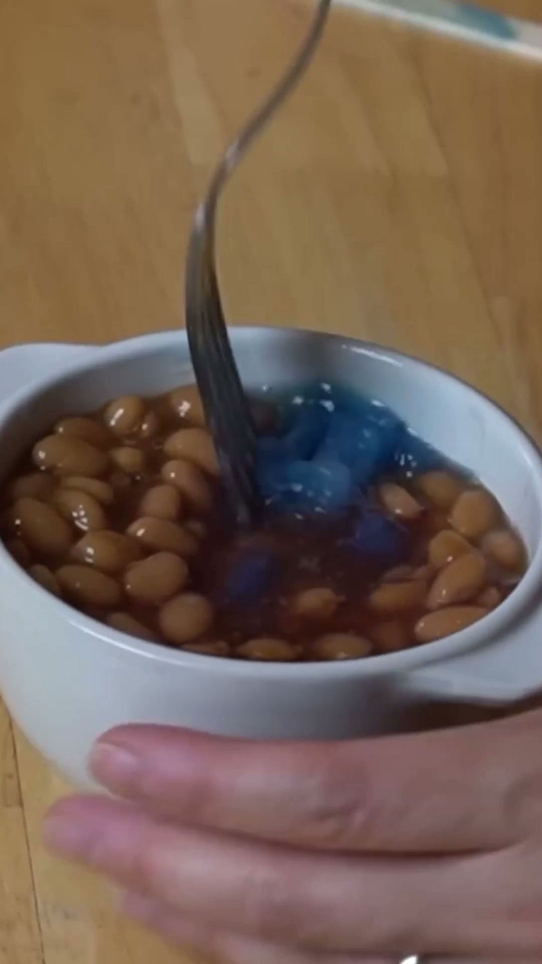 Rocket pops and beans: A curious combo