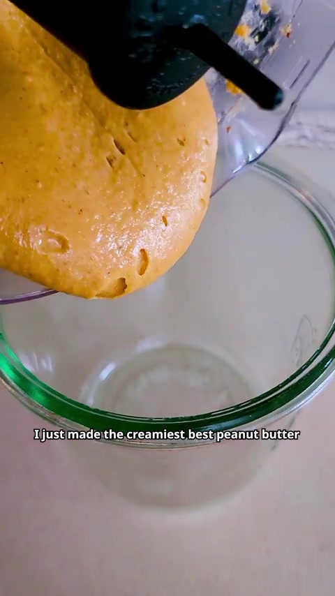 Easy homemade peanut butter in a mini food processor | Creamy 3 ...
