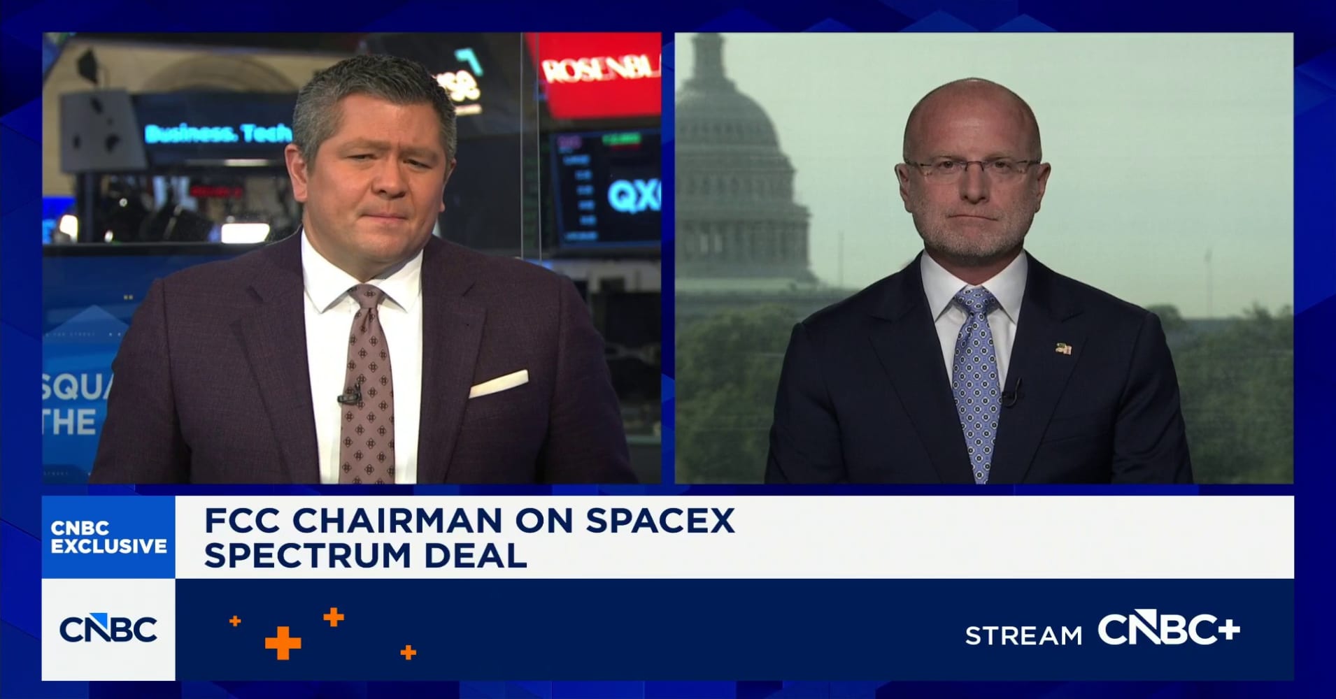 FCC chairman Brendan Carr on SpaceX spectrum deal