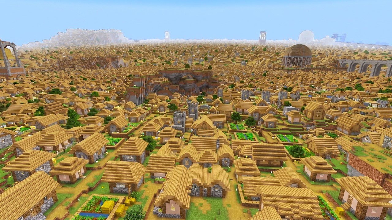 Minecraft but only villages