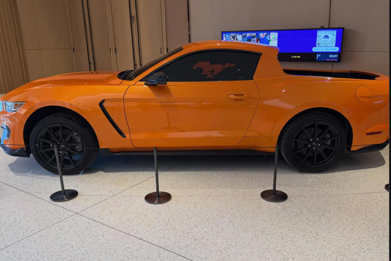 Ford Mustang ute revealed with Ranger tray