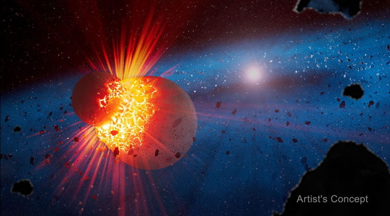 NASA's James Webb telescope reveals the dusty aftermath of 21 planet ...