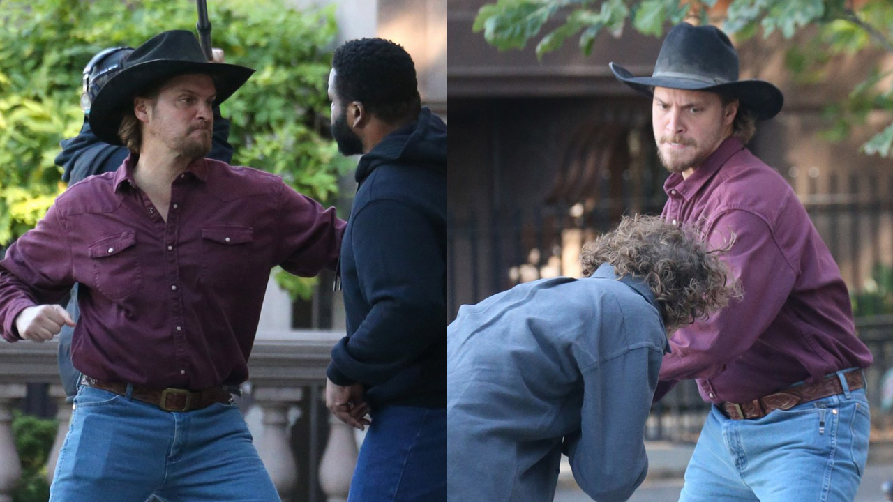 Luke Grimes films fight scenes for ‘Marshals’ season 2 in Brooklyn