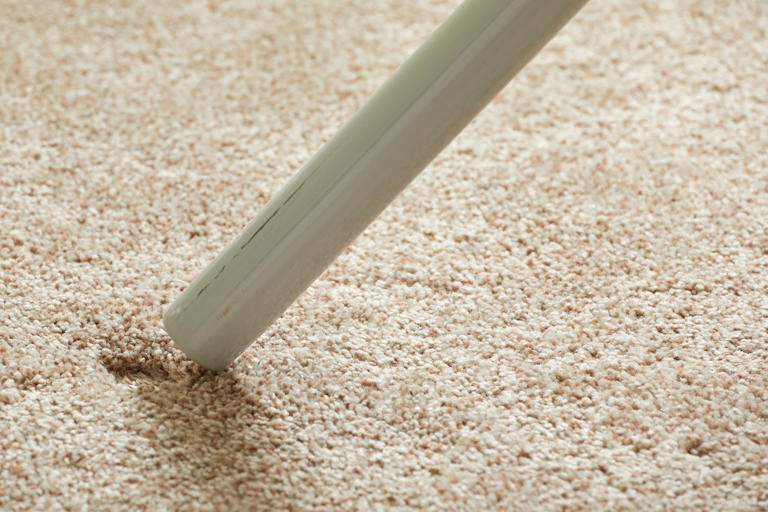 How to get furniture dents out of your carpet