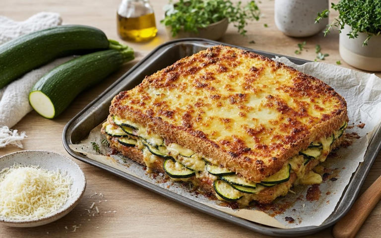 Croque aux courgettes : le secret pour un croustillant sans pain