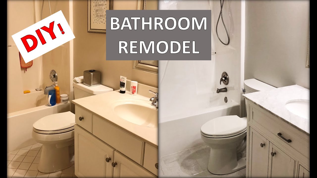 My complete DIY daughter's bathroom makeover