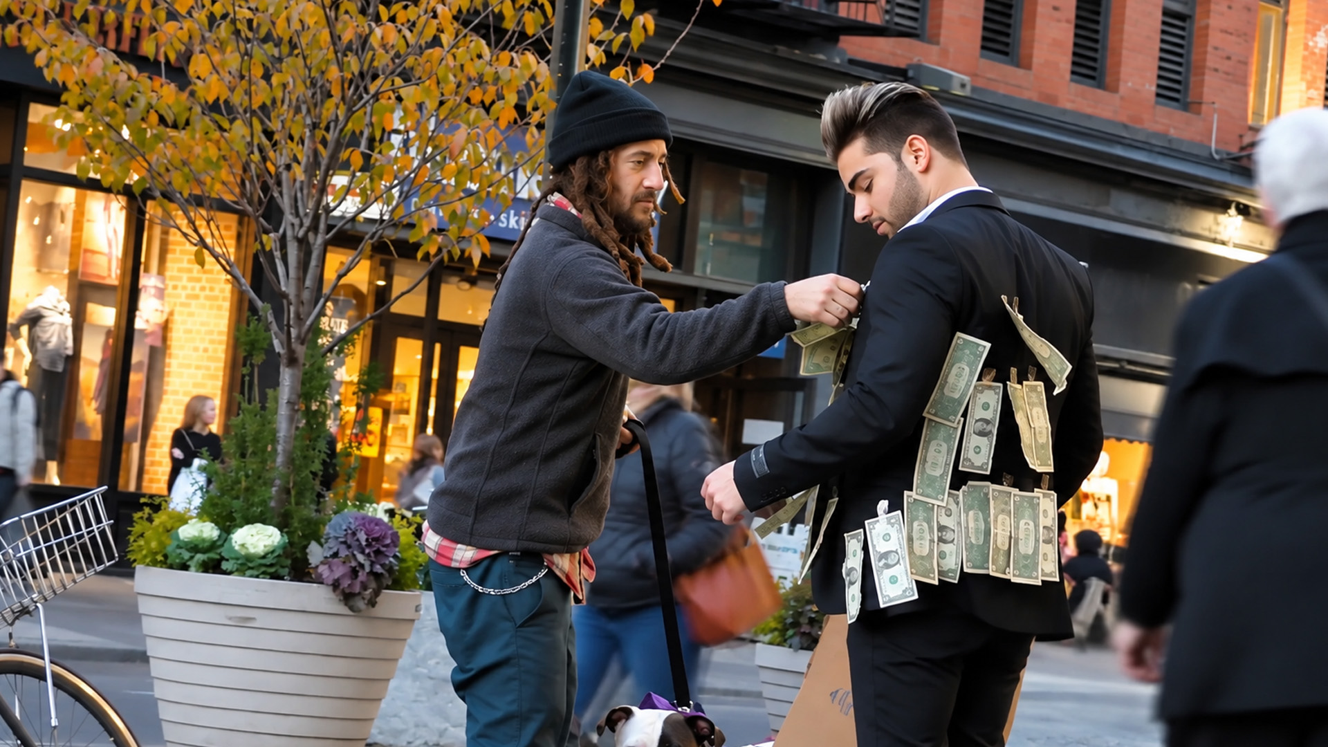 Money suit experiment tests how much people will take