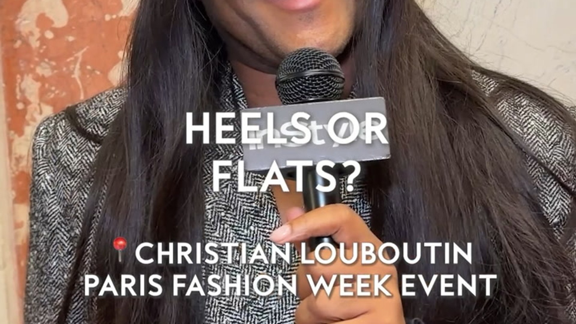 Paris Fashion Week attendees debate flats vs. heels
