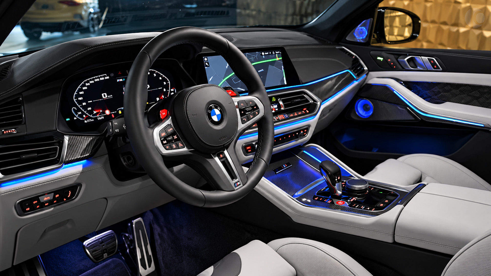 BMW X5 M Competition brings sporty details into a luxury cabin