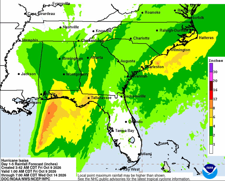 Hurricane Isaias moves into Tennessee Saturday. Track the storm's path ...