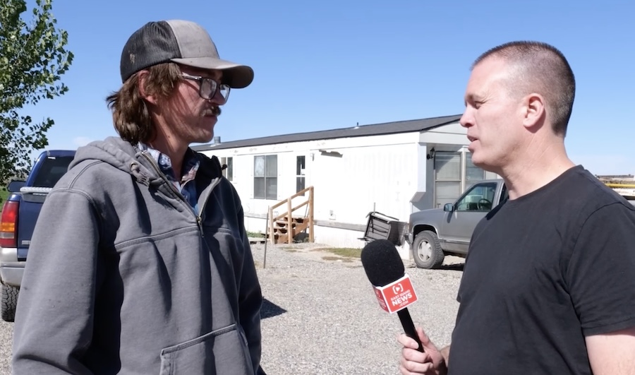 He jumped in to help save a home. Now, it’s his turn to be surprised ...