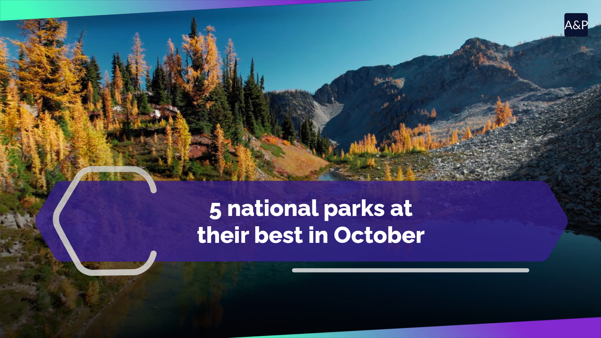 5 national parks at their best in October