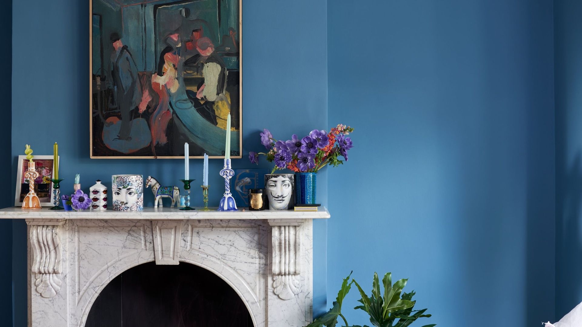 Why cornflower blue is the most elegant color trend this fall