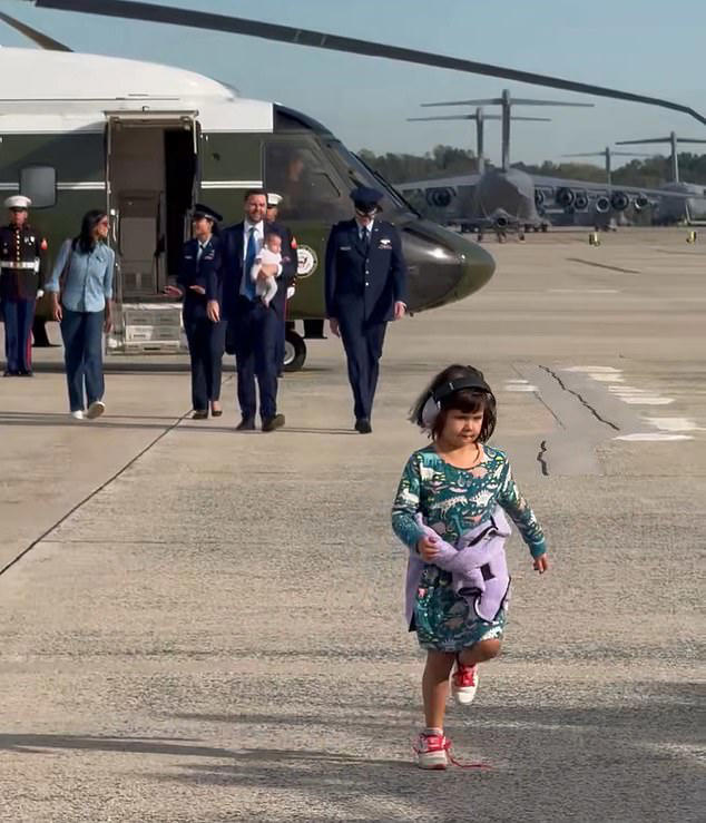 Vice President JD Vance's four-year-old daughter Mirabel becomes ...