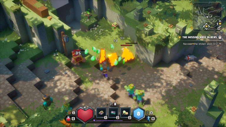 Minecraft Dungeons 2 review: no Diablo