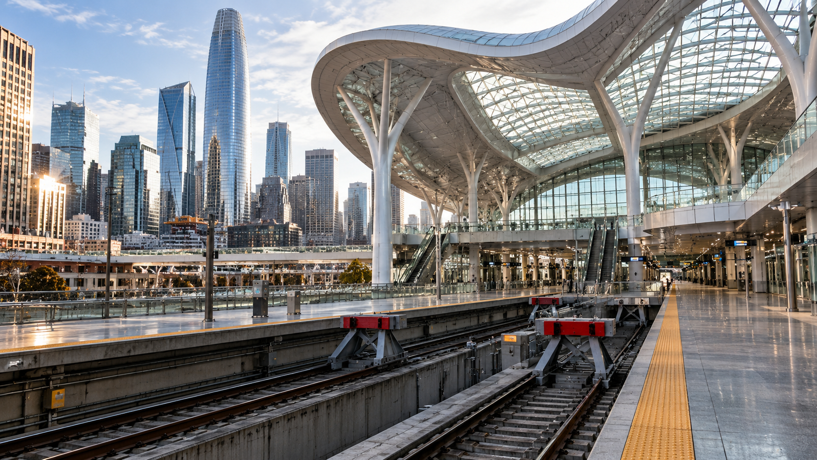 San Francisco spent $2.3 billion on a massive train station - but no ...